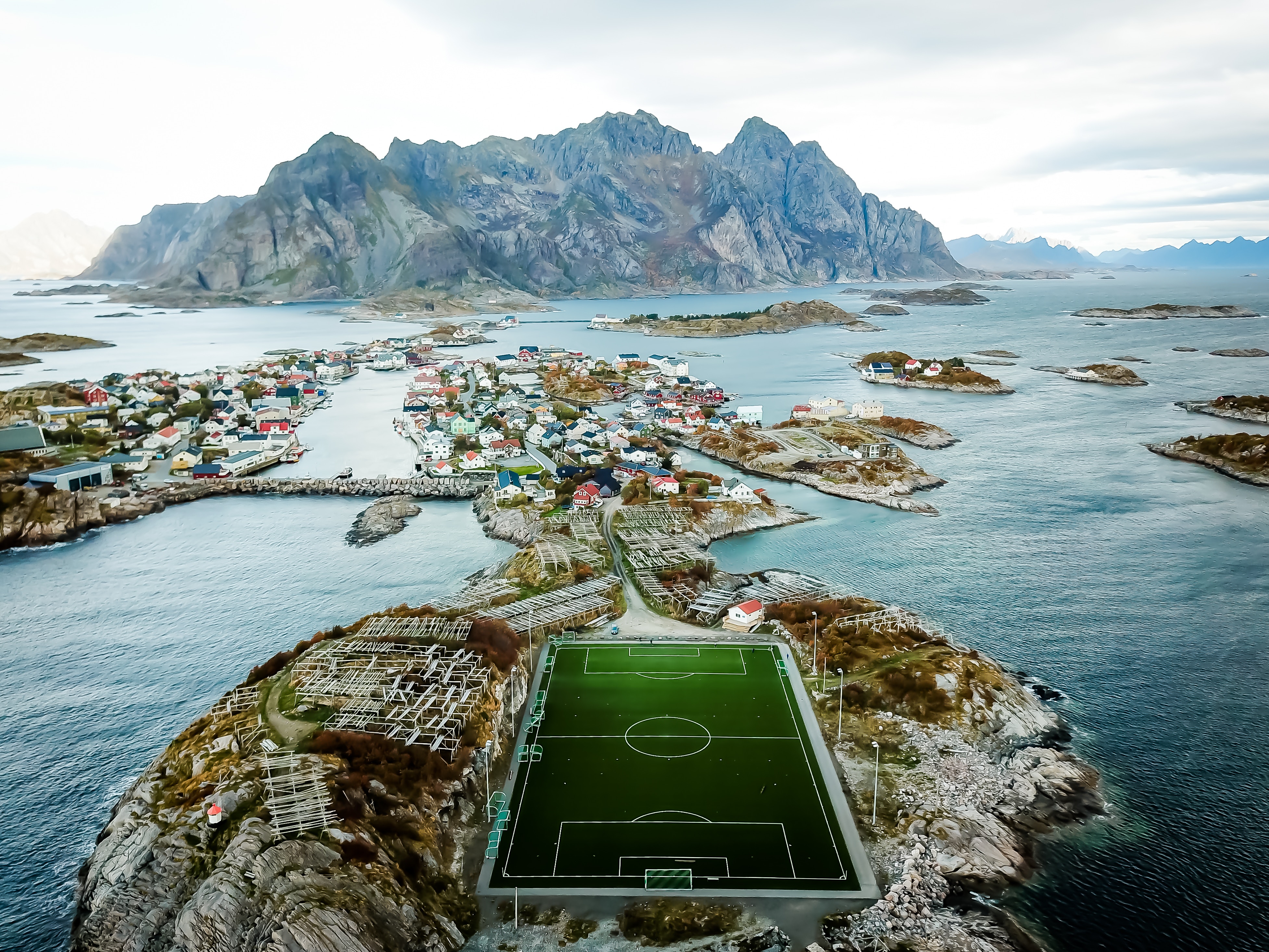A Look at the Soccer Field Carved Into Norwegian Bedrock | ÅVONTUURA