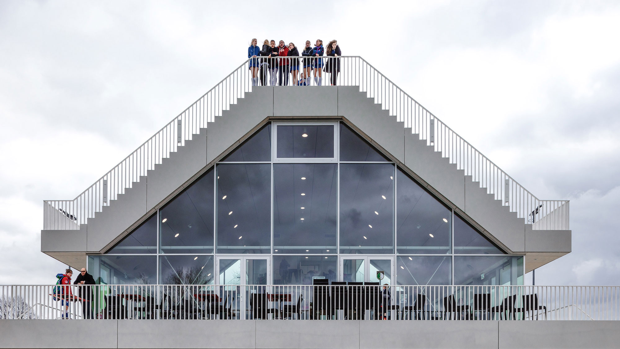 Club House Varkenoord by NL Architects
