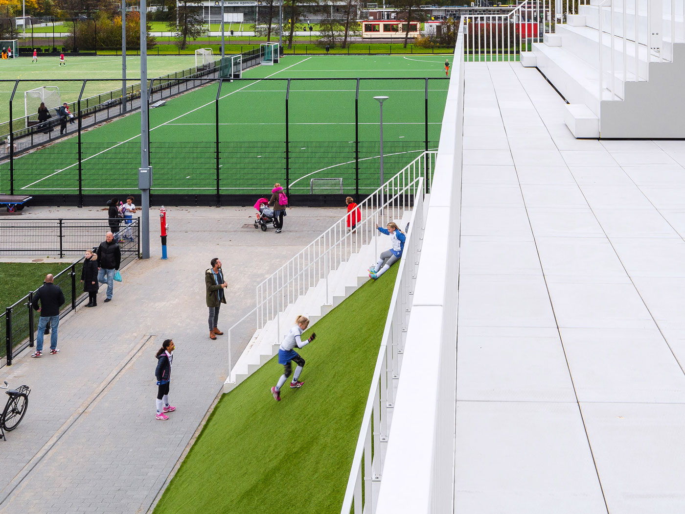 Club House Varkenoord by NL Architects