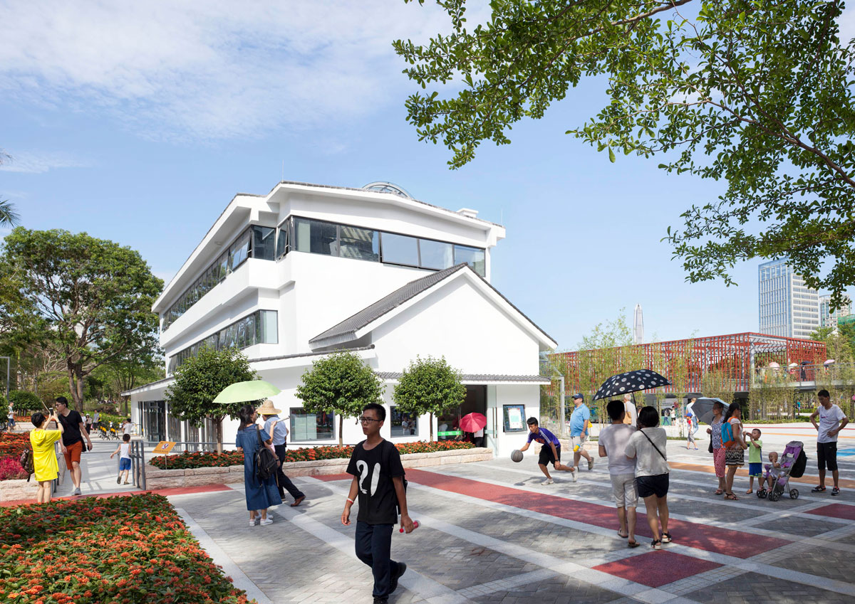 Xiangmi Park Science Library by MLA+