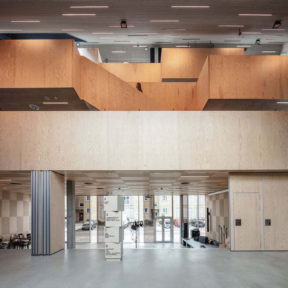 Tingbjerg Library and Culture House by COBE