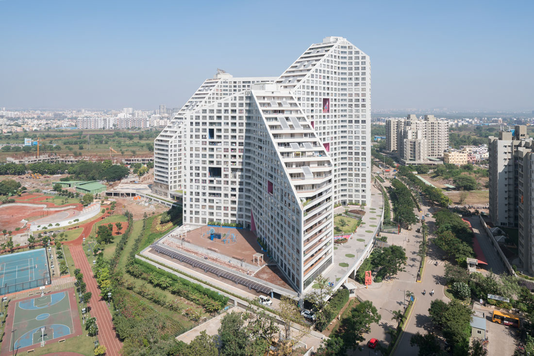 Future Towers in Pune India by MVRDV