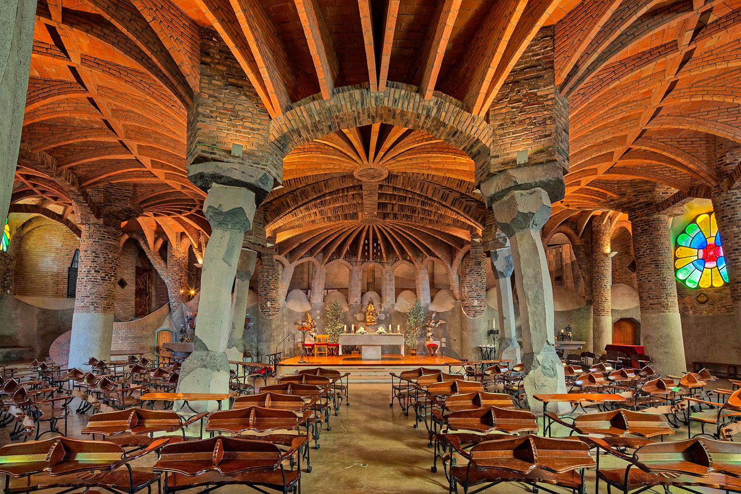 Gaudi Crypt by David Cardelús