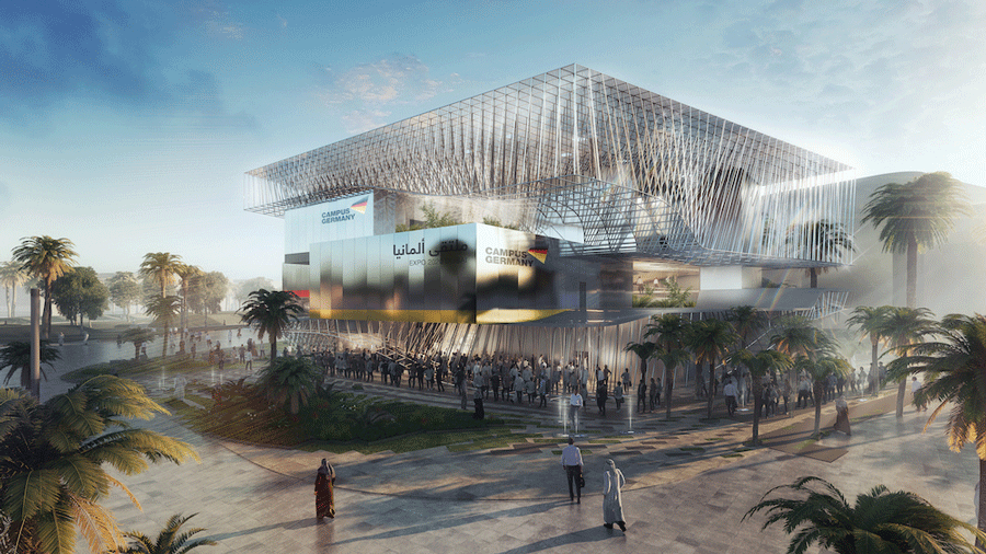German Pavilion At Expo 2020 Dubai, Most Famous Landscape Architecture Firms
