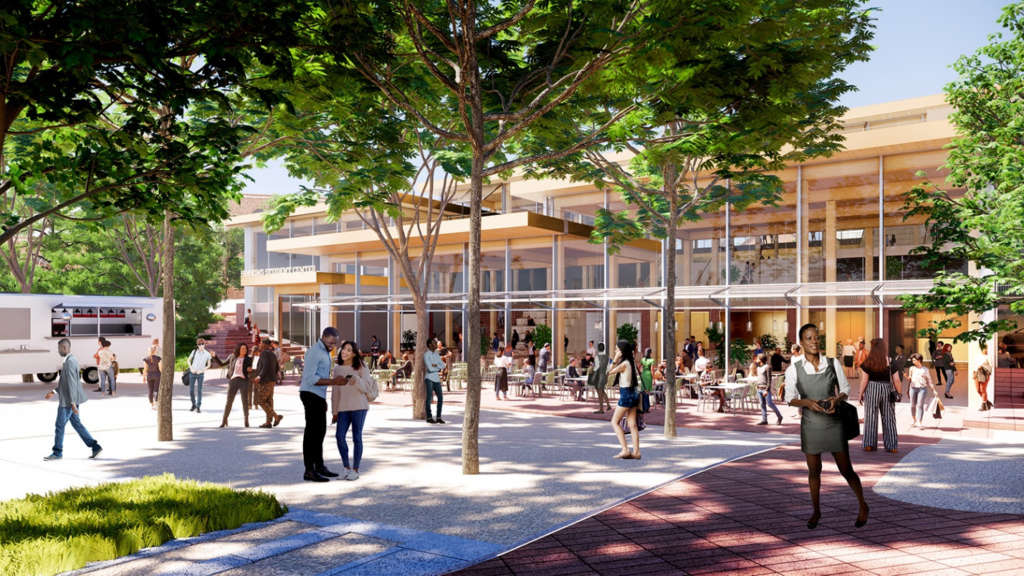 Hopkins Student Center by BIG