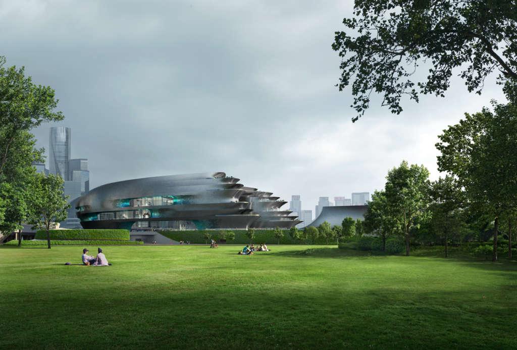 Shenzhen Science & Technology Museum by ZHA