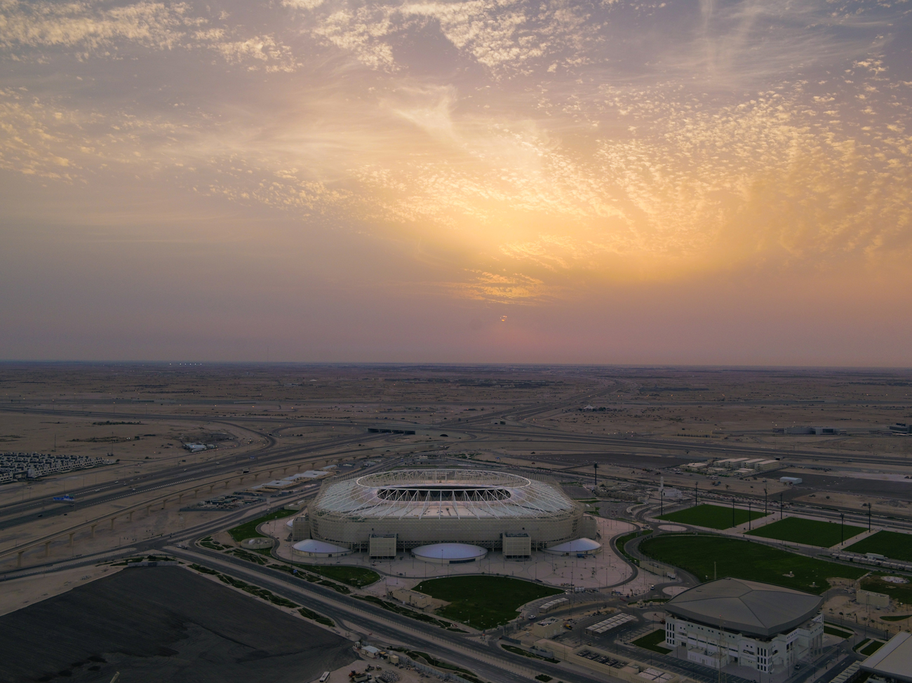 Pattern complete Ahmad Bin Ali Stadium ahead of FIFA World Cup Qatar 