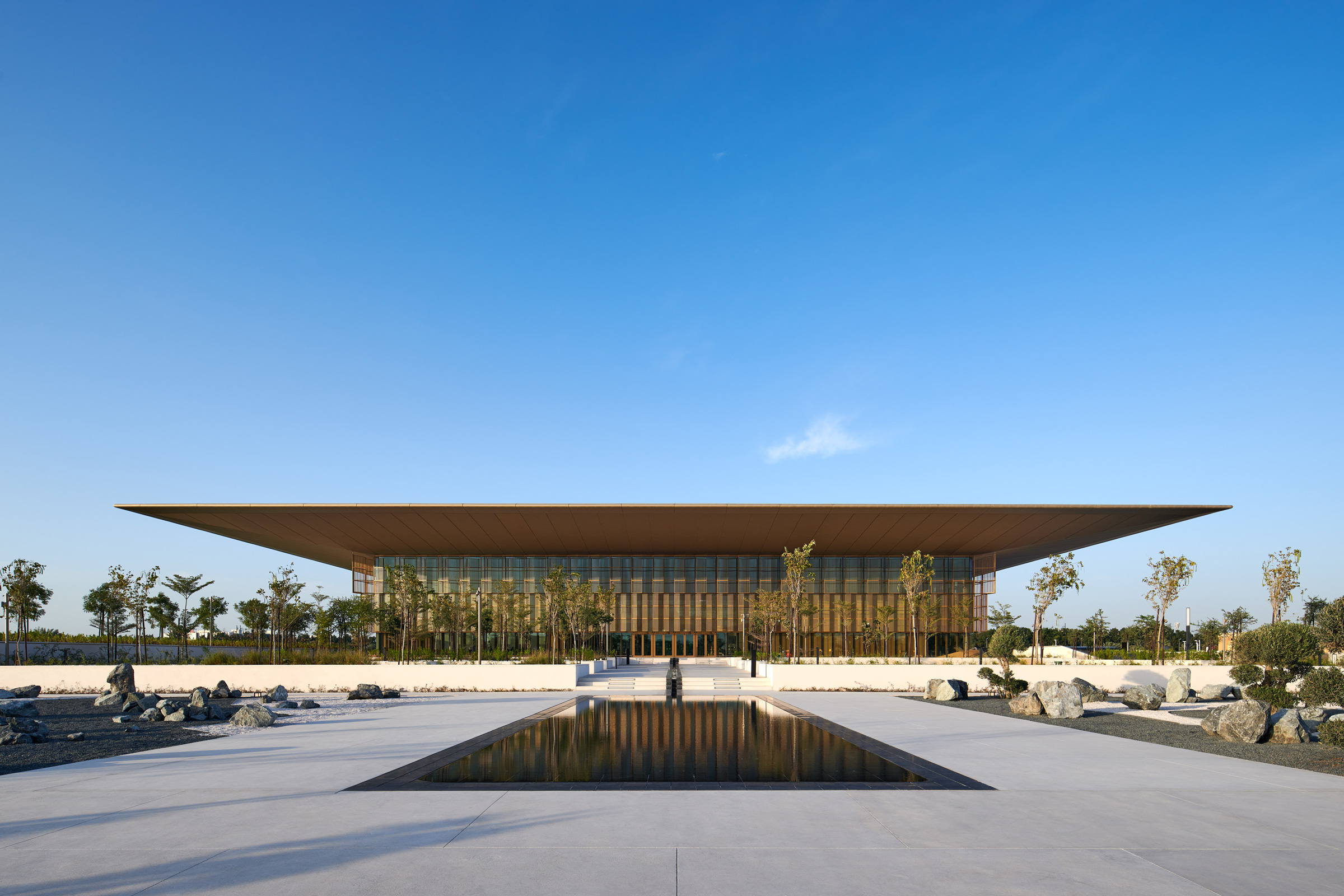 Sharjah House of Wisdom Foster + Partners UAE Library Entry