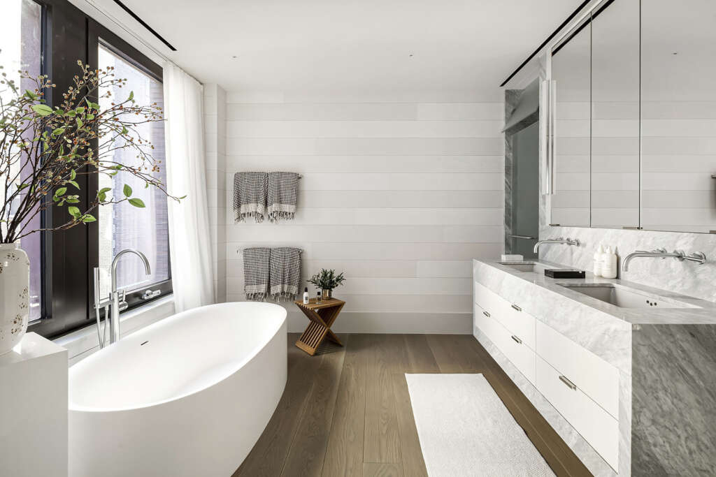 Jane Street Apartment Design New York David Chipperfield Architects Bathroom