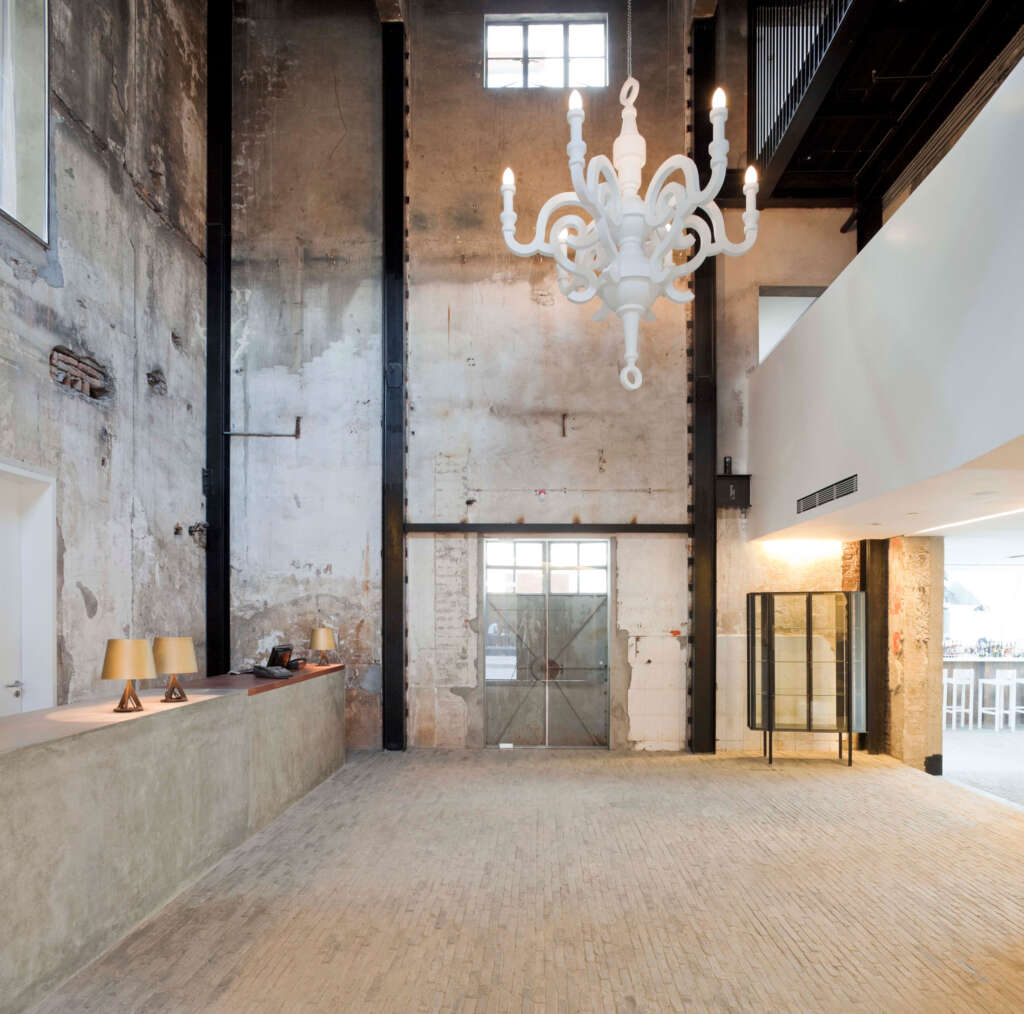 Waterhouse at South Bund Hotel Shanghai Neri&Hu lobby