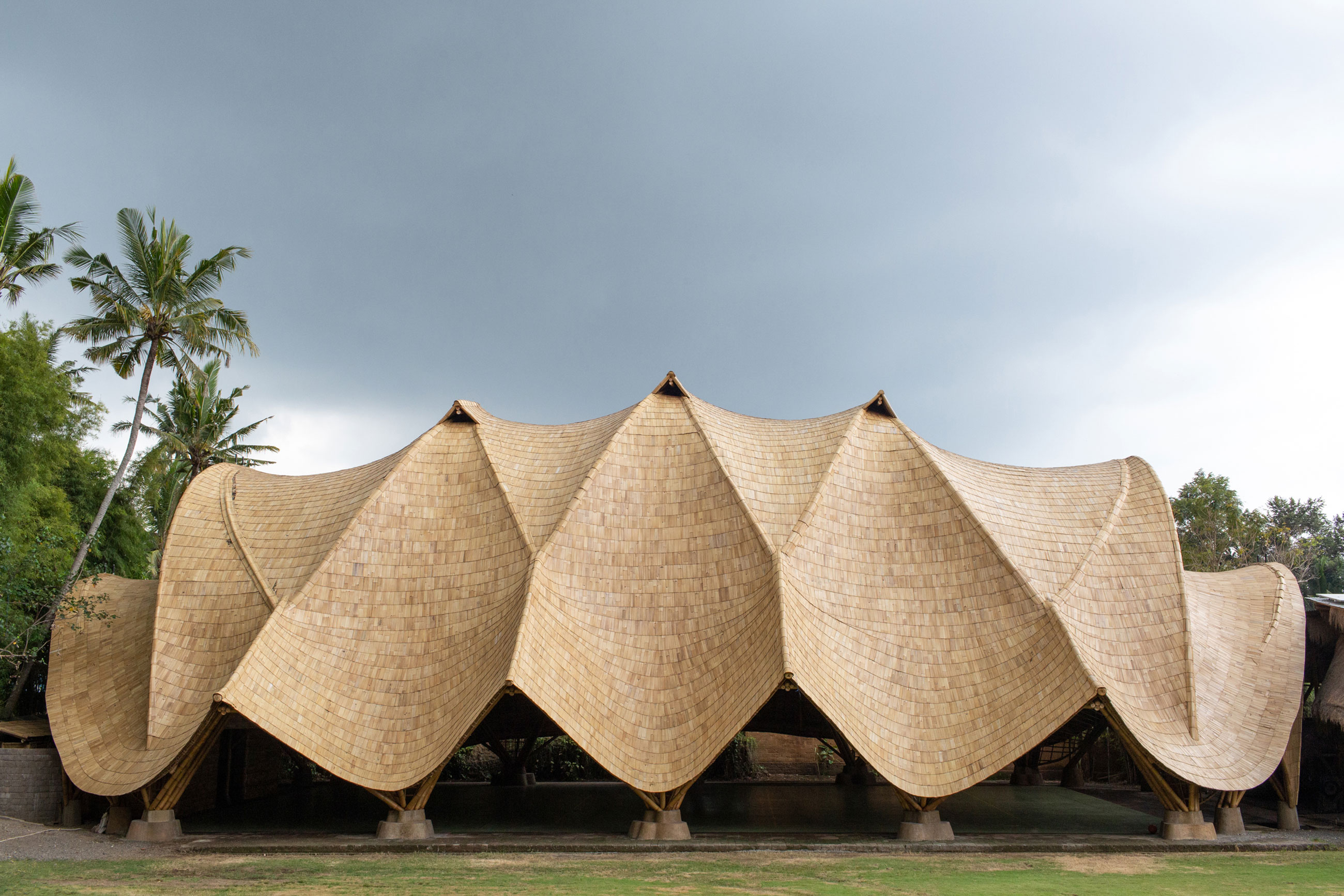 The Arc at Green School is a bamboo masterpiece set in Bali, Indonesia
