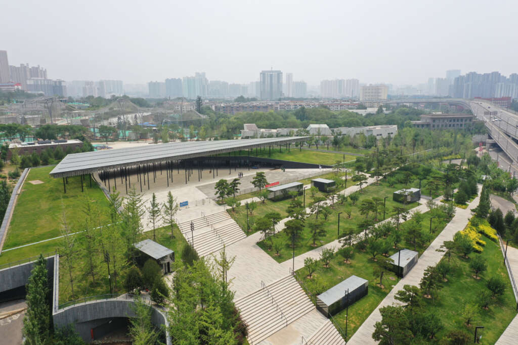 Taiyuan Zoo Entrance Building Delugan Meissl Associated Architects design china