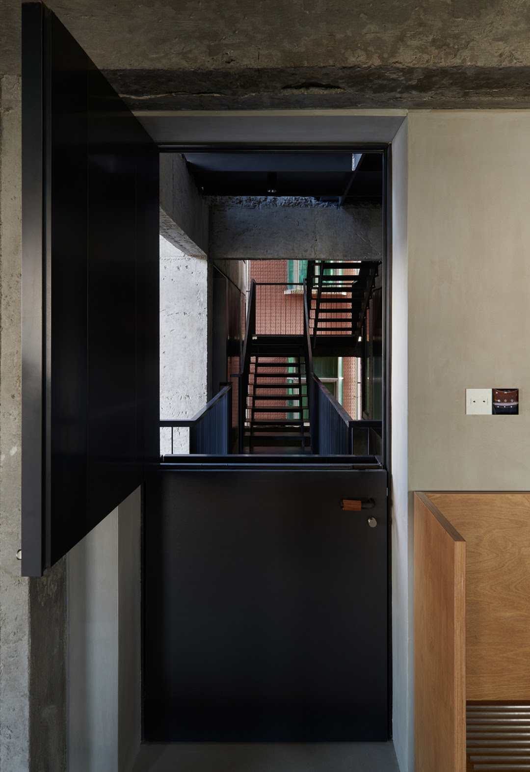 Incision Nantou City Guesthouse Neri&Hu Design and Research Office Shenzhen Guangdong China Chen Hao Room Door