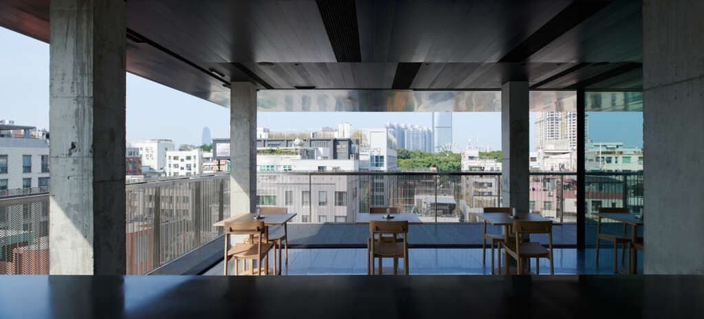 Incision Nantou City Guesthouse Neri&Hu Design and Research Office Shenzhen Guangdong China Chen Hao Rooftop Bar & Restaurant