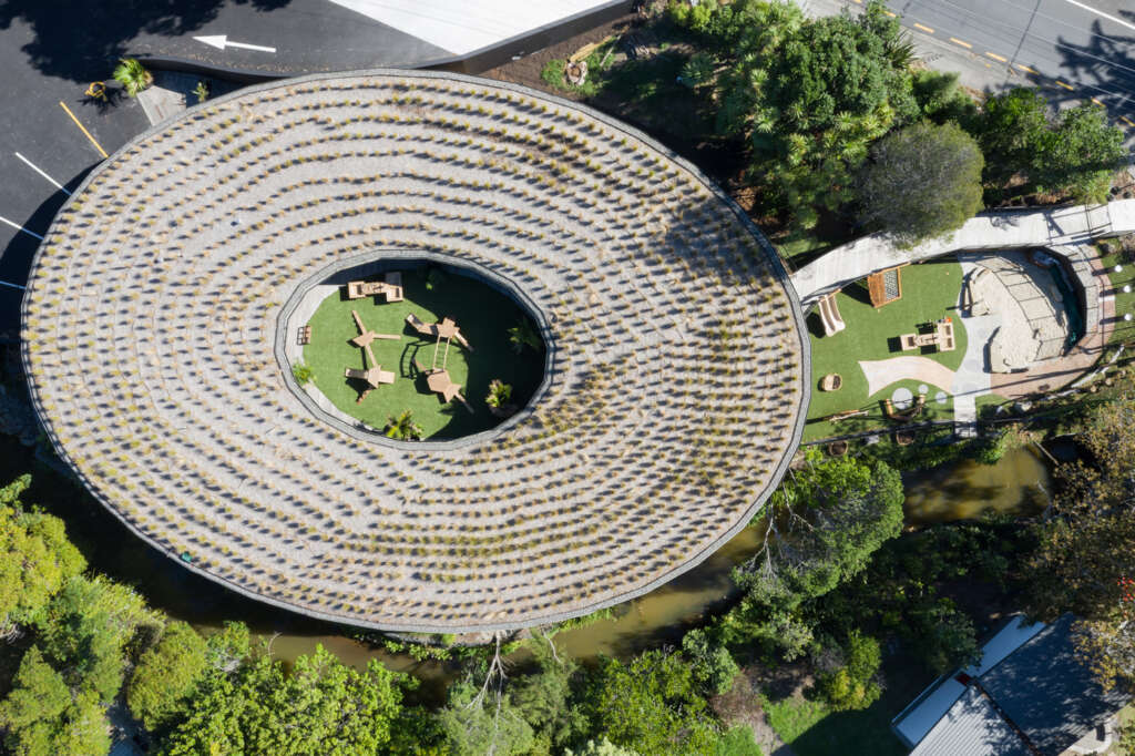 Kakapo Creek Children's Garden Collingride dan Smith Architects Mairangi Bay Auckland Sekolah Pendidikan Selandia Baru