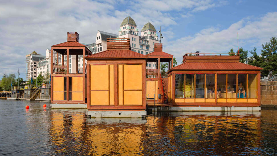 Bademaschinen ACT Studio Borhaven Arkitekter Oslo Fjord Norway