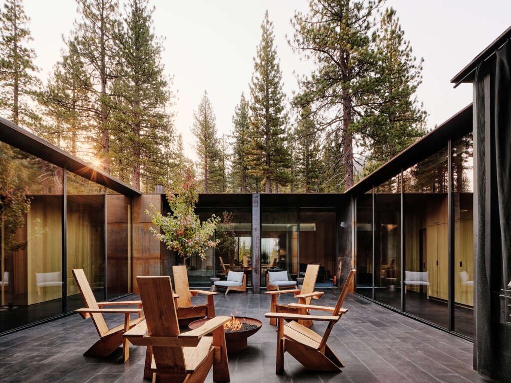 CAMPout Faulkner Architects Lake Tahoe House California Joe Fletcher