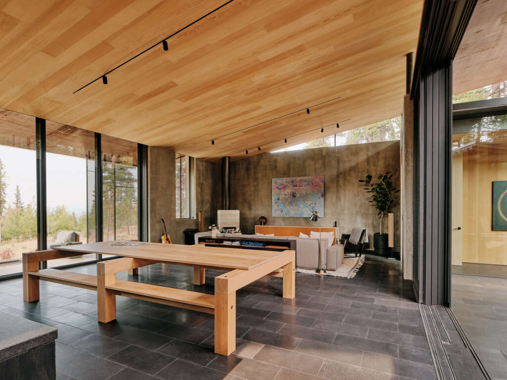 CAMPout Faulkner Architects Lake Tahoe House California Joe Fletcher