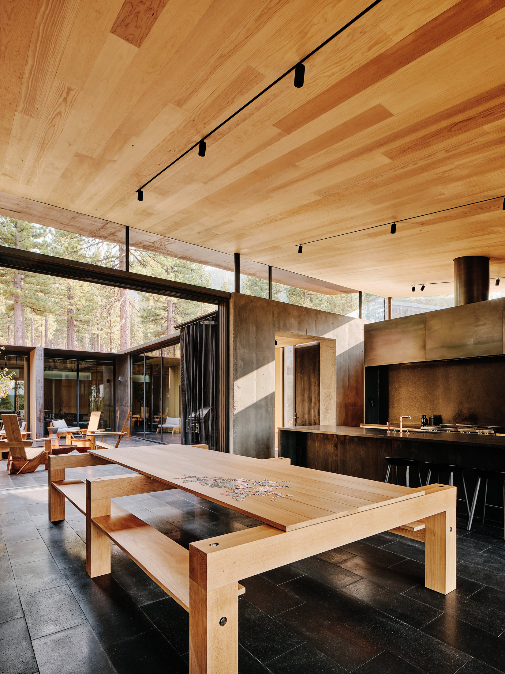 CAMPout Faulkner Architects Lake Tahoe House California Joe Fletcher