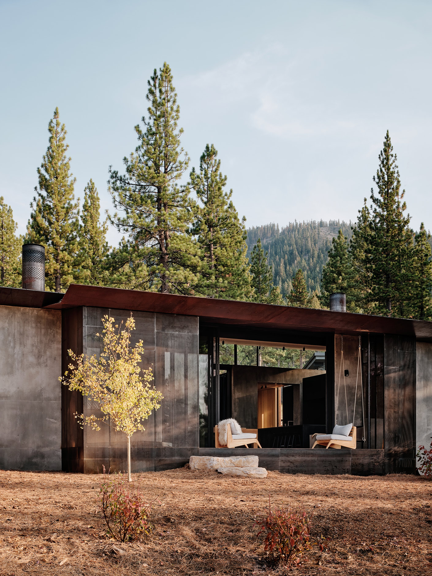 CAMPout Faulkner Architects Lake Tahoe House California Joe Fletcher