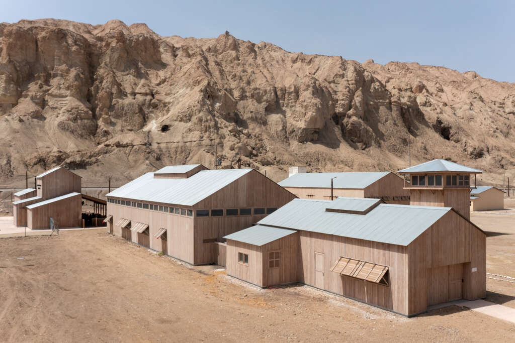 Pusat Pengunjung Moshe Novomesky Kimmel Eshkolot Arsitek Sodom Israel Laut Mati Amit Gosher