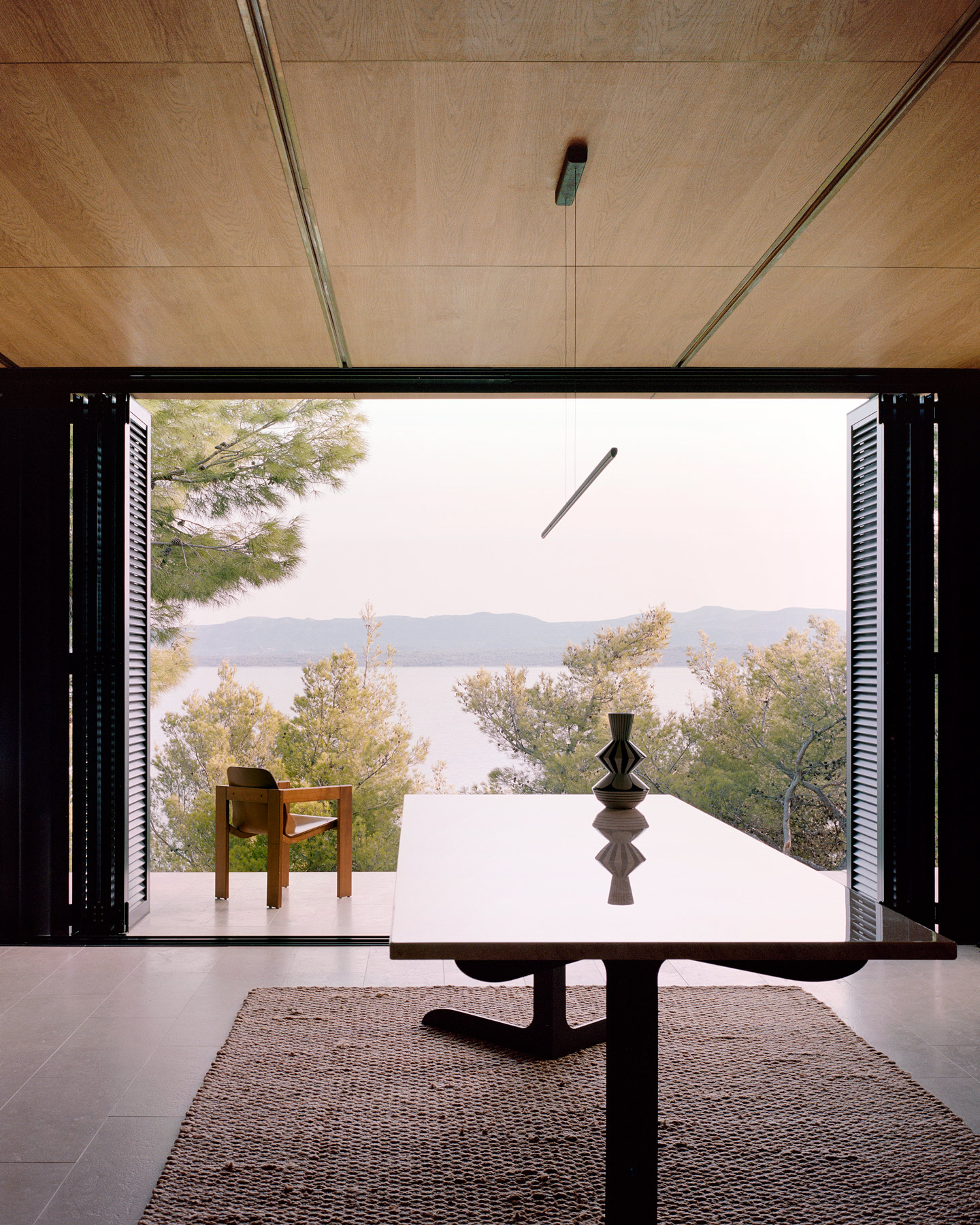 Sea House Studio Bressan Kroasia Atap Hijau Simone Bossi Emanuele Bressan