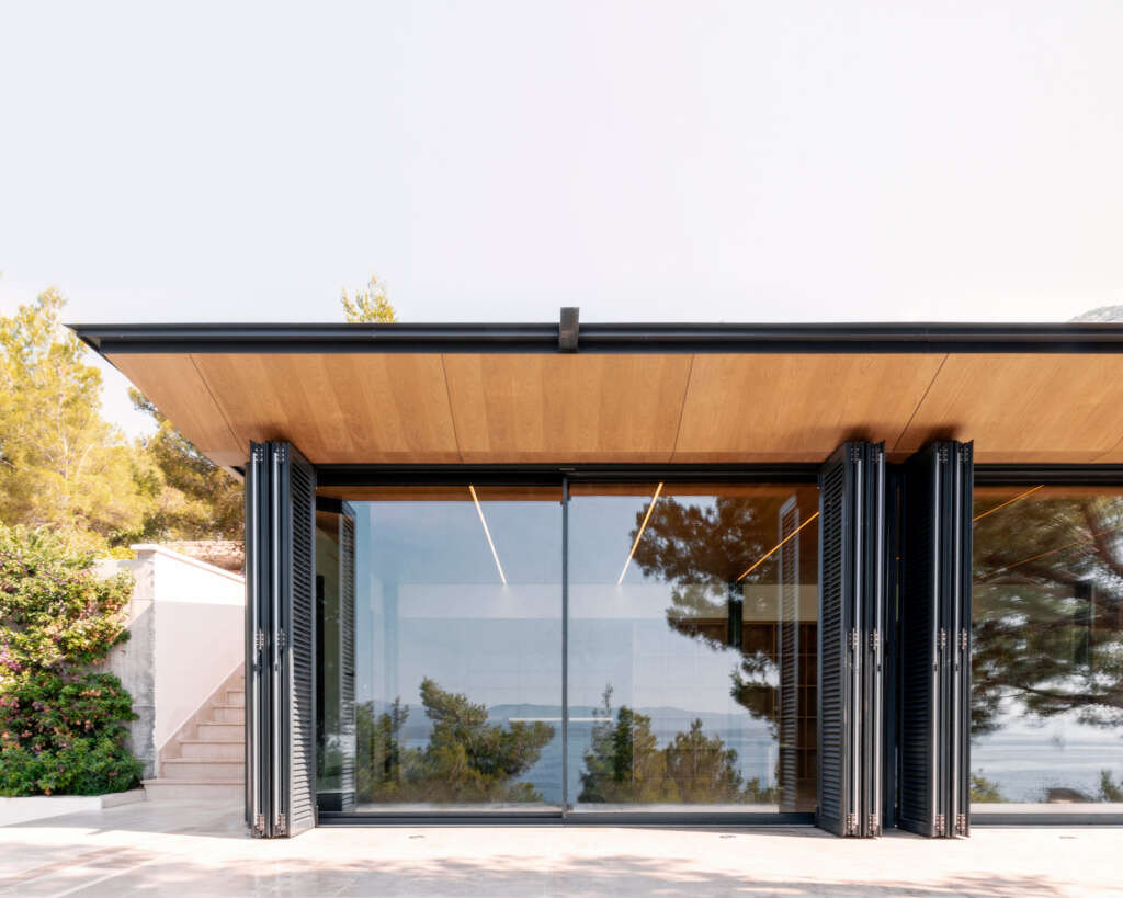 Sea House Studio Bressan Kroasia Atap Hijau Simone Bossi Emanuele Bressan