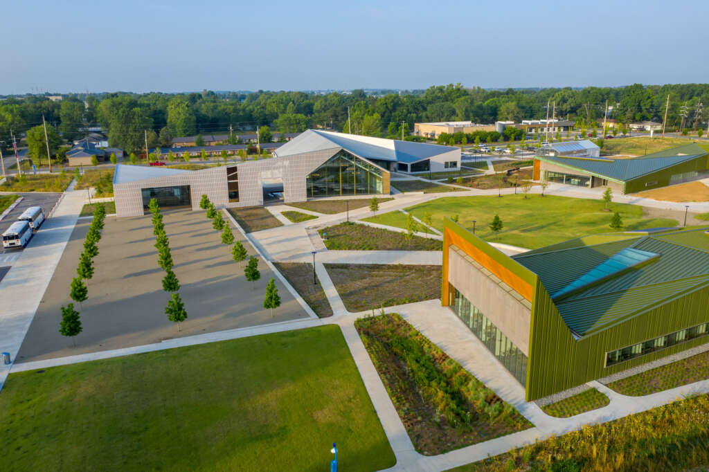 Home Building at Thaden School EskewDumezRipple Bentonville Arkansas Educational