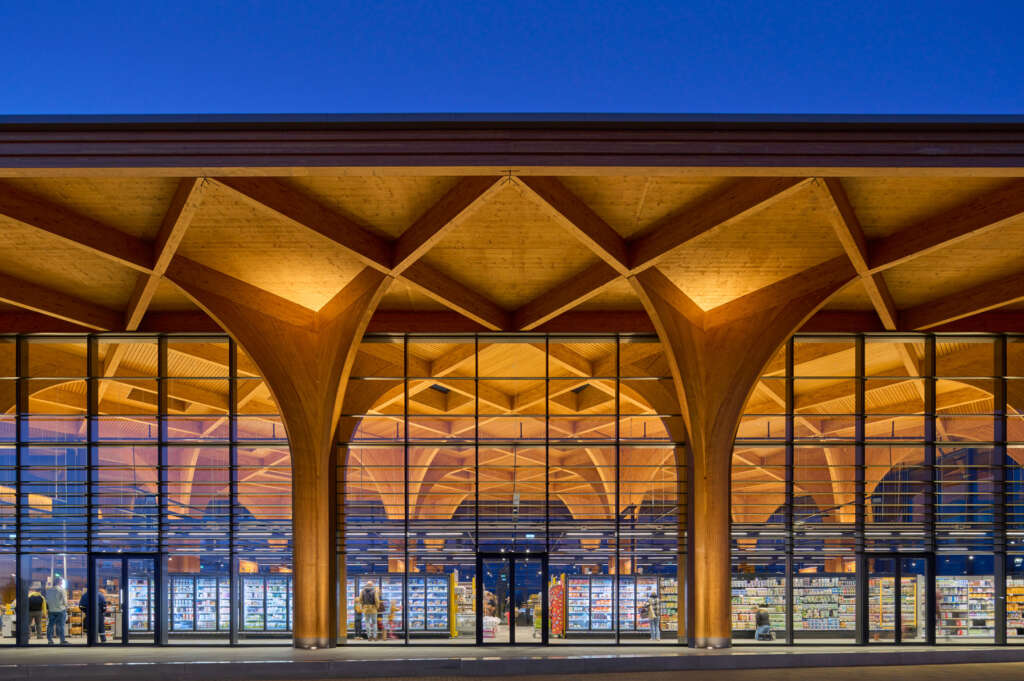 SuperHub Meerstad De Zwarte Hond The Netherlands Community Hub Timber