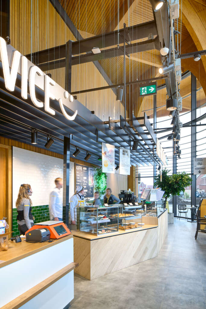 SuperHub Meerstad De Zwarte Hond The Netherlands Community Hub Timber