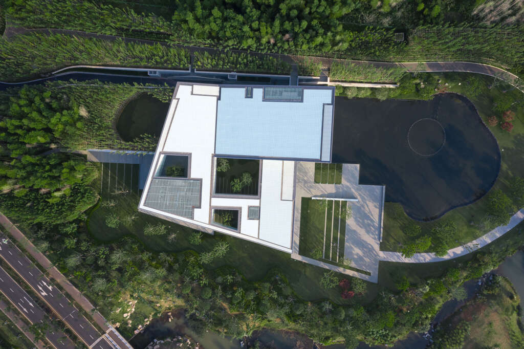 Yada Theater GOA Group of Architects Yixing China Tampilan atas