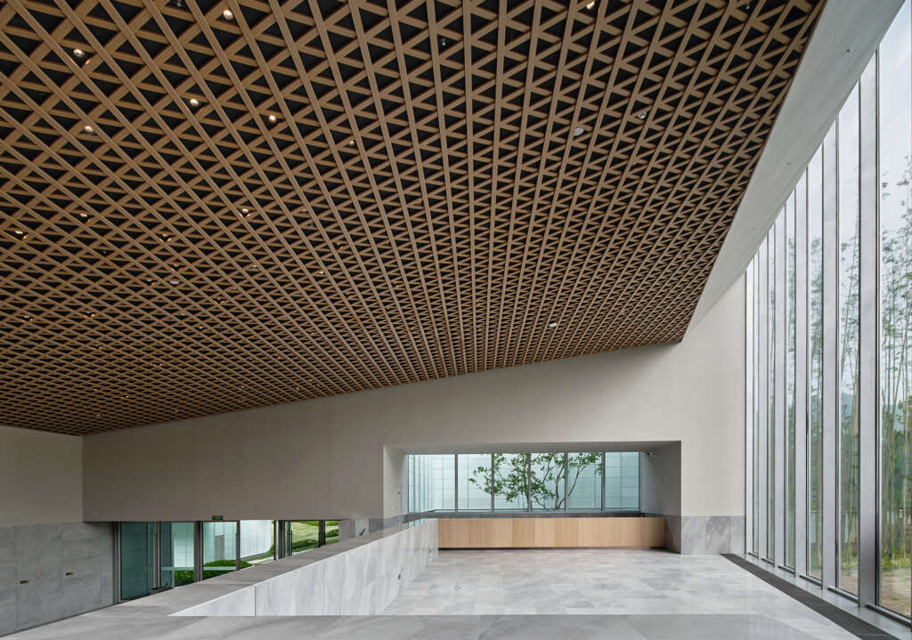 Yada Theater GOA Group of Architects Yixing China Lantai atas lobi