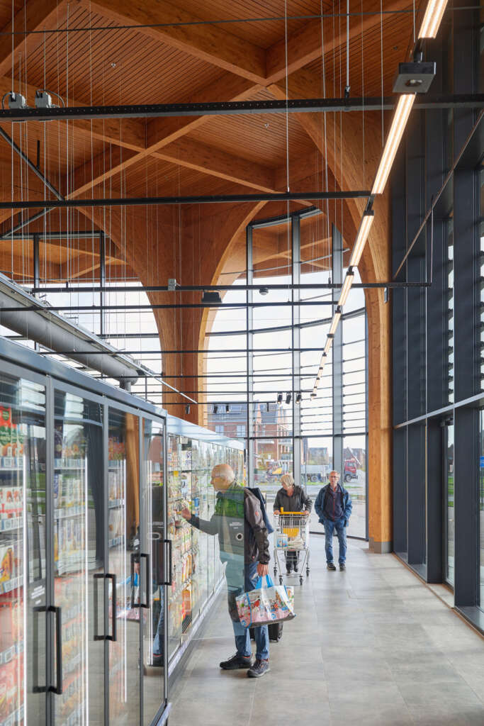 SuperHub Meerstad De Zwarte Hond The Netherlands Community Hub Timber