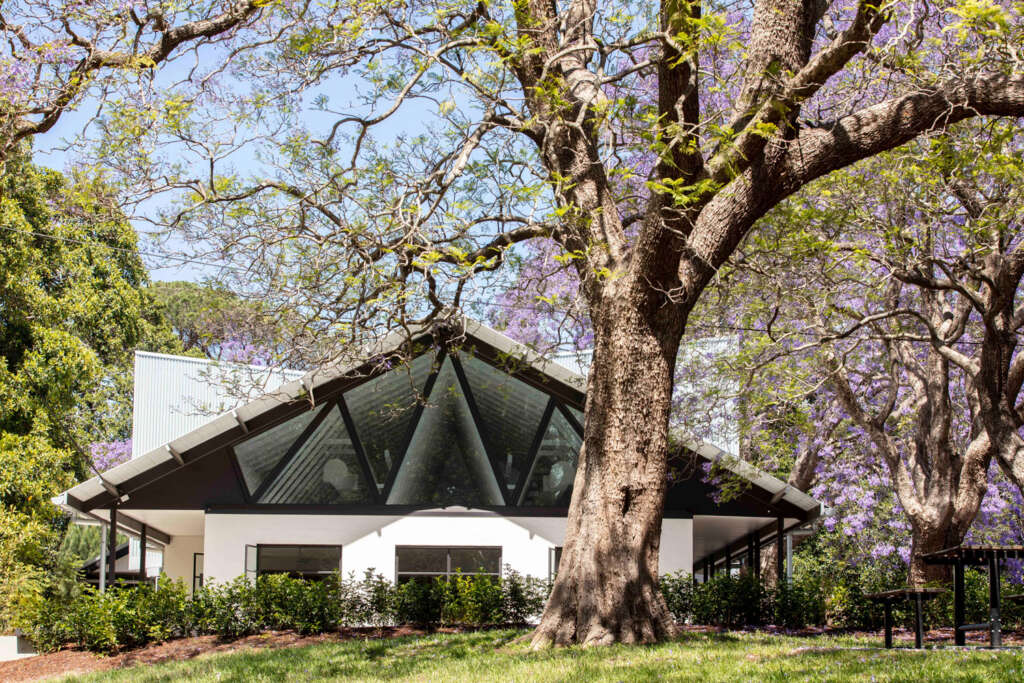 Paviliun Taman Parramatta Sam Crawford Arsitek Sydney Australia