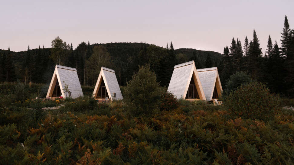 Farouche Tremblant Atelier L’Abri Lac-Supérieur Québec Canada Cabin Nordic Farm