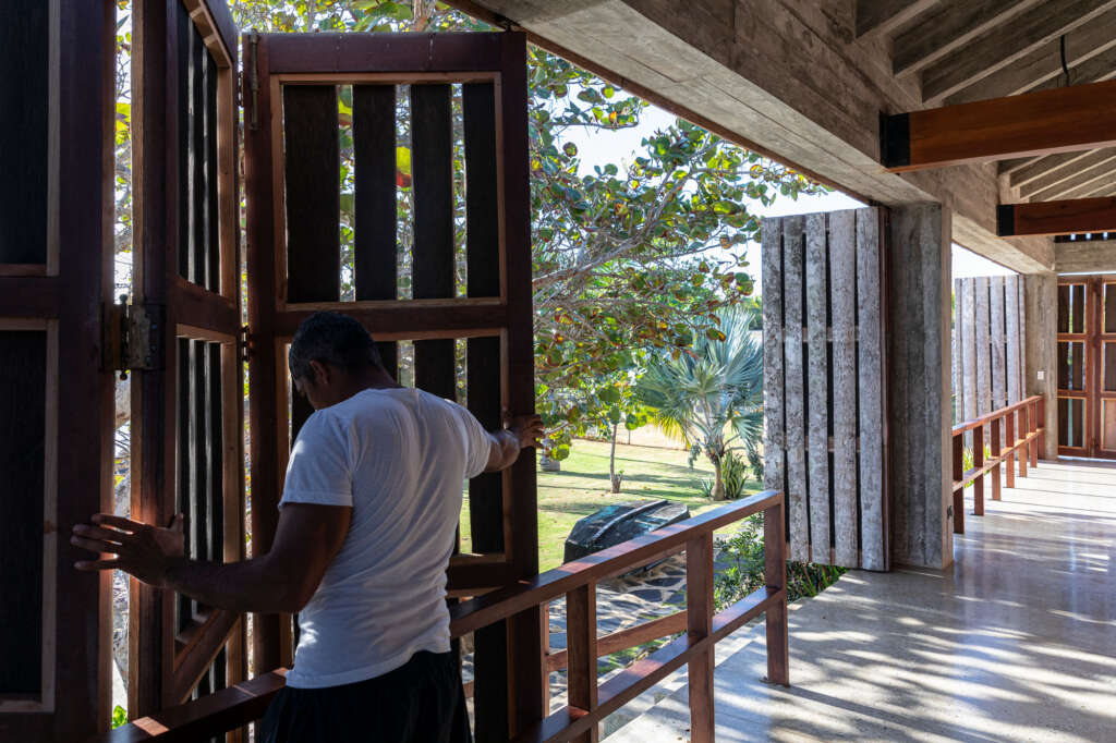 B House Infraestudio Havana Cuba Getaway Wood Gable