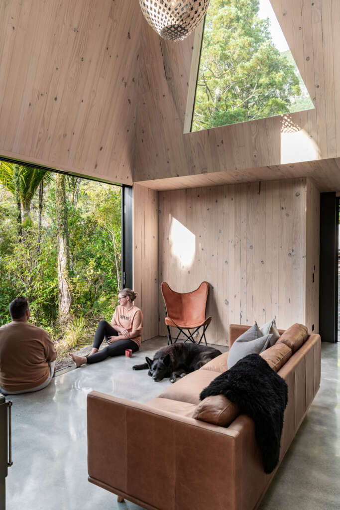 BIV Punakaiki Fabric Architecture Desain Kayu Massal Selandia Baru