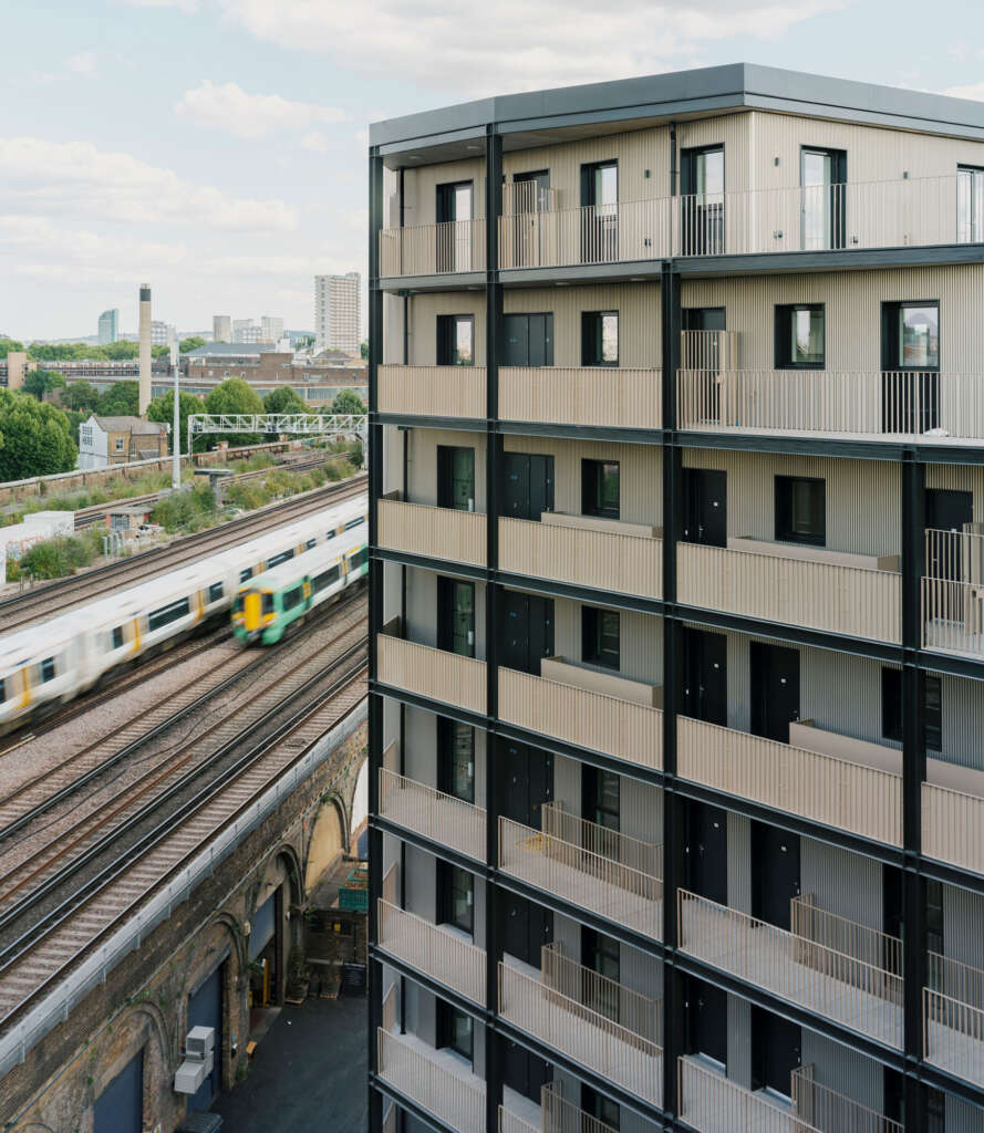Dockley Apartments Studio Woodroffe Papa Poggi Architecture Southwark London England Design