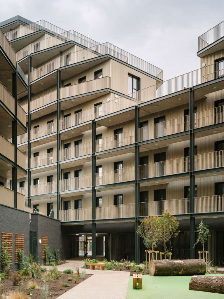 Dockley Apartments Studio Woodroffe Papa Poggi Architecture Southwark London England Design