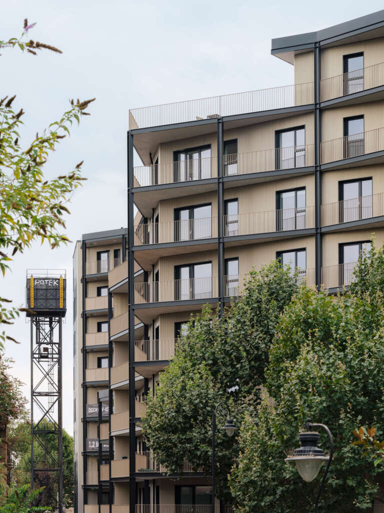 Dockley Apartments Studio Woodroffe Papa Poggi Architecture Southwark London England Design