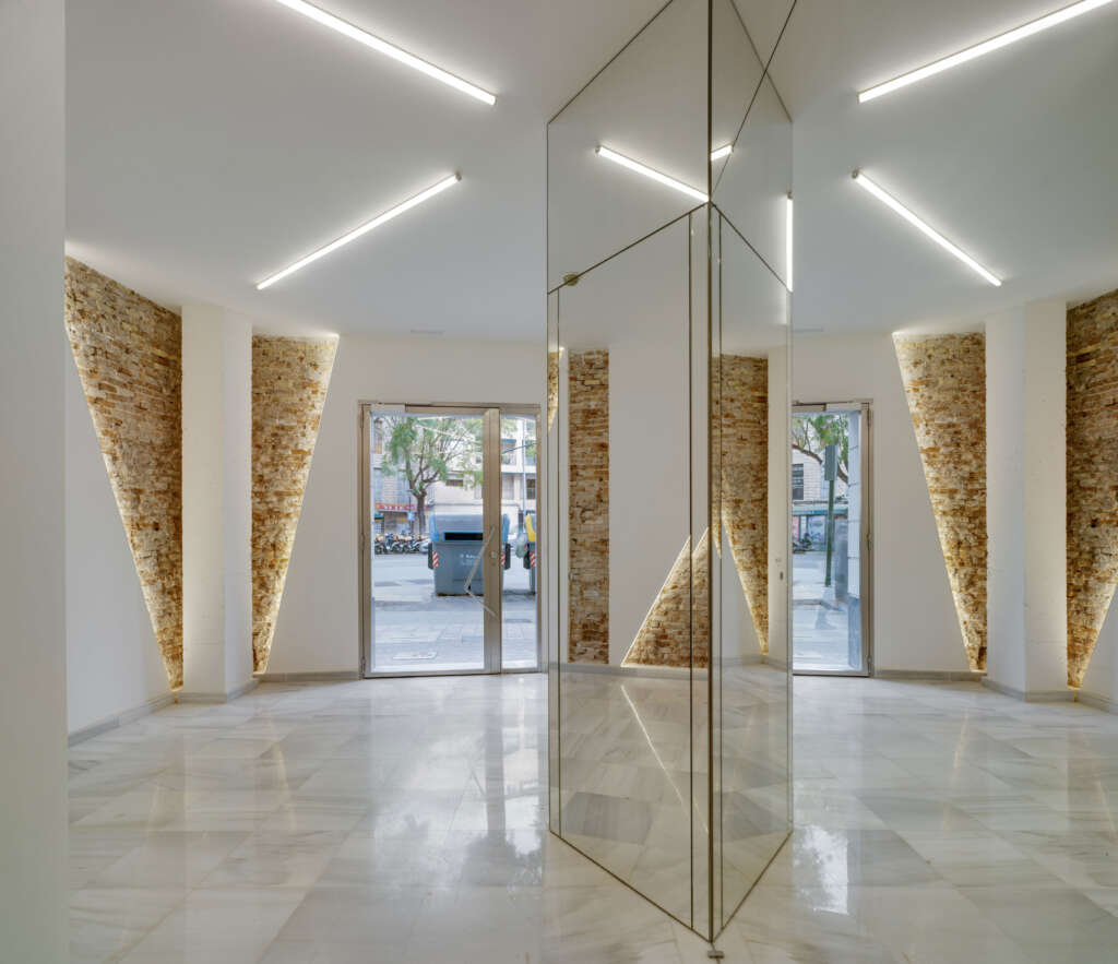Perumahan Kolektif Baltasar Arsitektur Santa-Cruz Murcia Spanyol Perumahan Desain David Frutos