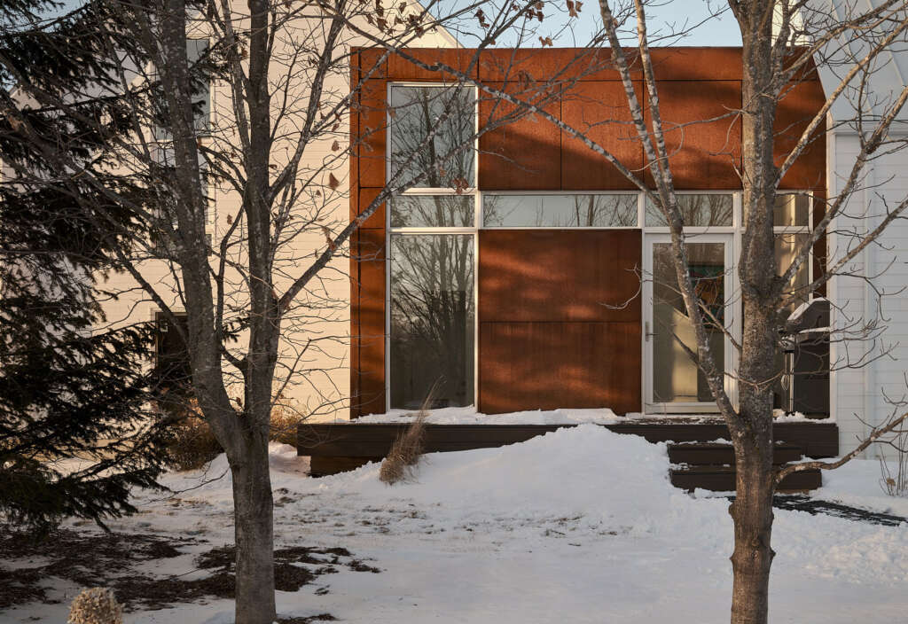 Badlands Home BLDG Lokakarya Desain Arsitektur Caledon Ontario Corten
