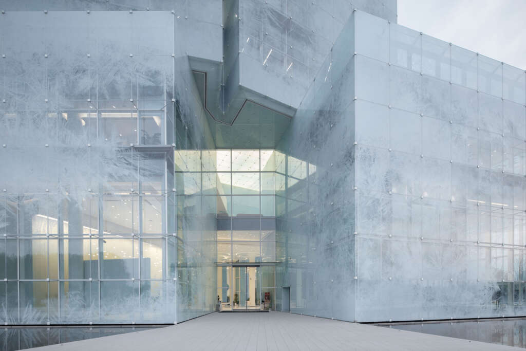Ice Cubes Zone of Utopia Mathieu Forest Architecte Pingyuan China Tourist Center Architecture Design
