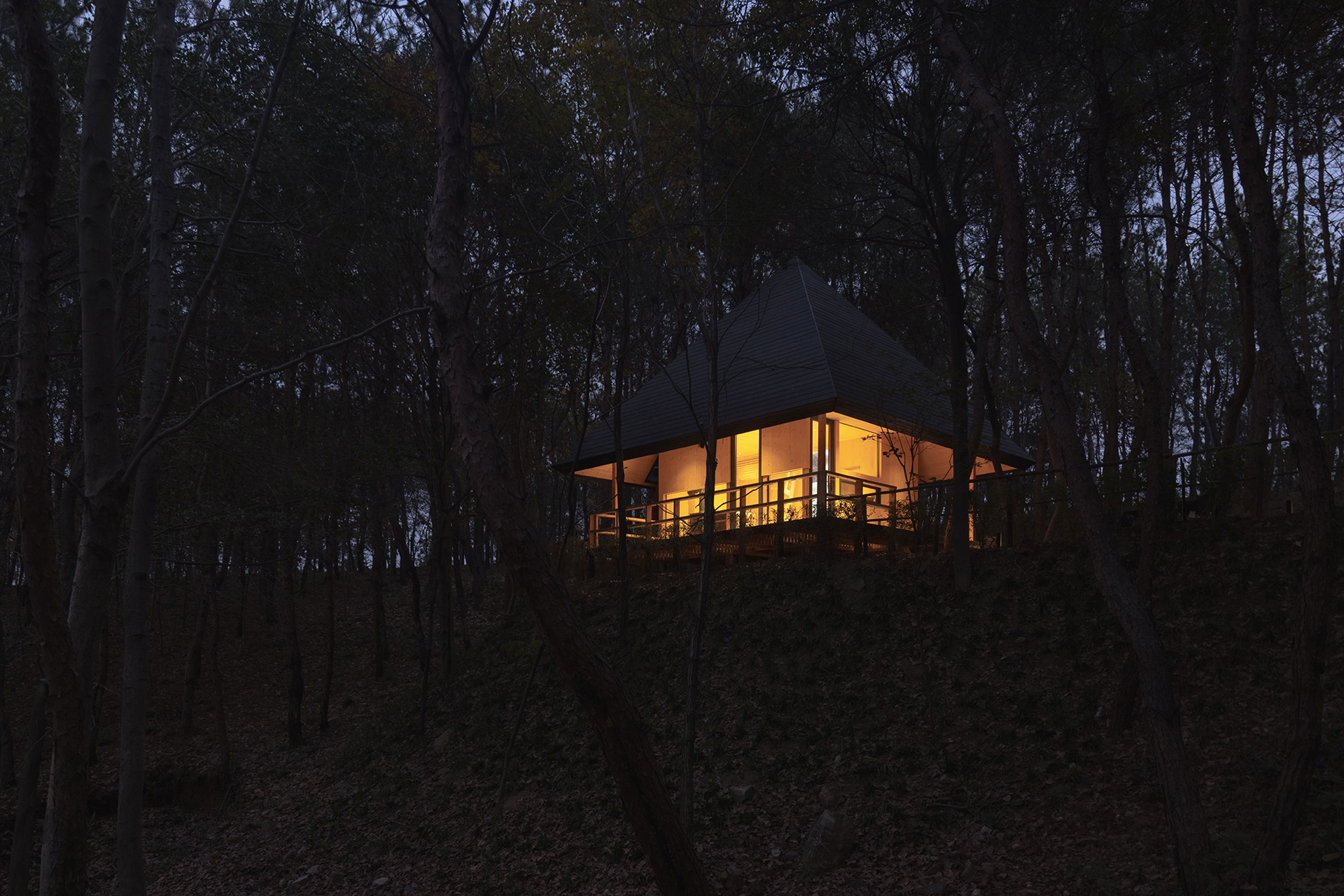 Wild Home #96 The Pyramid Cabin Wiki World Advanced Architecture Lab Huanggang China Architecture Design