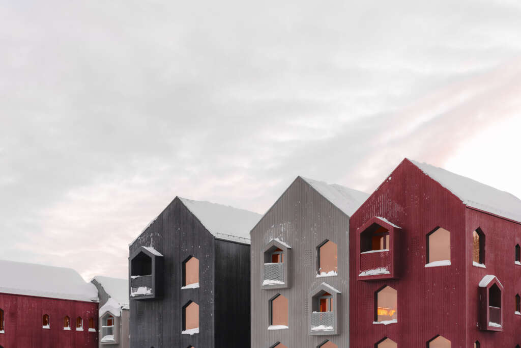 Mosetertoppen Reiulf Ramstad Arkitekter Hafjell Norwegia Perumahan