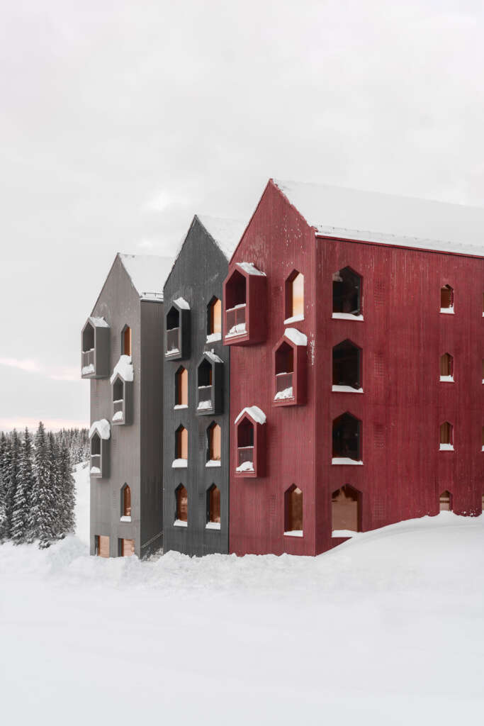 Mosetertoppen Reiulf Ramstad Arkitekter Hafjell Norwegia Perumahan