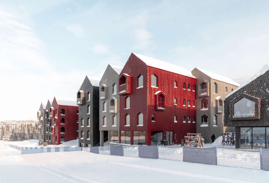 Mosetertoppen Reiulf Ramstad Arkitekter Hafjell Norwegia Perumahan