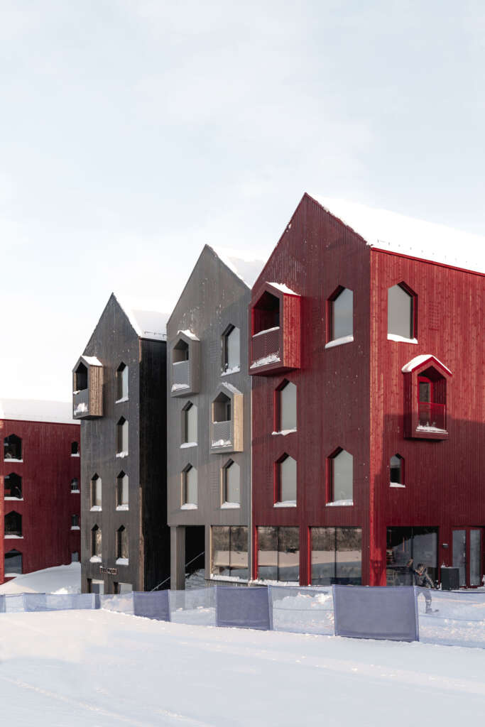 Mosetertoppen Reiulf Ramstad Arkitekter Hafjell Norwegia Perumahan