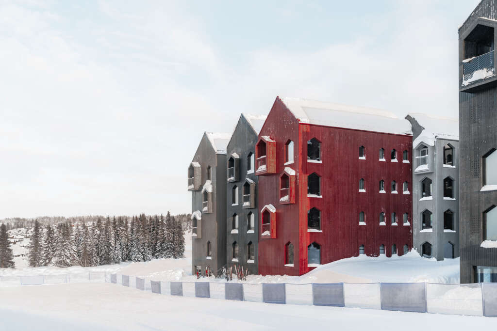 Mosetertoppen Reiulf Ramstad Arkitekter Hafjell Norwegia Perumahan