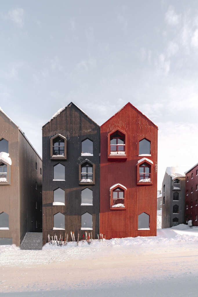 Mosetertoppen Reiulf Ramstad Arkitekter Hafjell Norwegia Perumahan